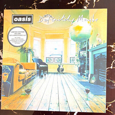 Oasis Definitely Maybe 4LP 12" Vinyl Box Set Ltd Deluxe 30th 2024 RKIDLP125X