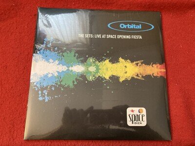 ORBITAL THE SETS: LIVE AT SPACE OPENING FIESTA AMZING MINT SEALED 2015 VINYL LP