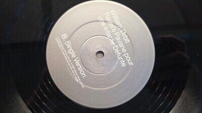 William Orbit - Ravel's Pavane 12" Promo MINT 2000 UK WEA Ferry Corsten