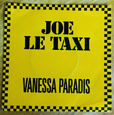 Vanessa Paradis 7" Single POSP 902 Joe le taxi/Varvara Pavlovna 45RPM