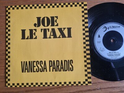 Vanessa Paradis – Joe Le Taxi 1988 7” Polydor – POSP 902