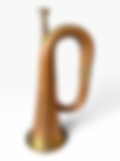 Vintage Military Bugle - Copper And Brass - A