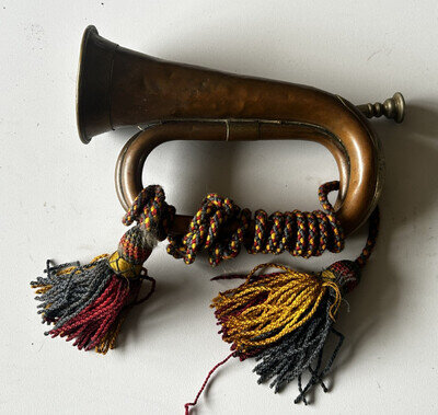 Vintage Brass Military Style Bugle