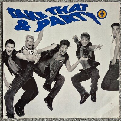 Take That Take That & Party LP Vinyl Record First Press 1992 Rare Vinyl