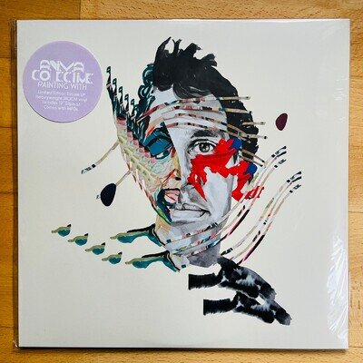 Animal Collective Painting With Sealed 12" Vinyl LP 2016 Avey Tare w/ Slipmat
