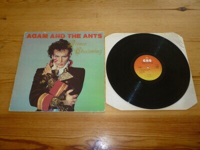 ADAM AND THE ANTS PRINCE CHARMING VINYL G/F ALBUM RECORD LP 1st PRESS EX/NR MINT