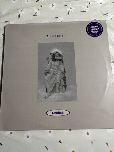 Orbital Are We Here? 12” With Limited Print 1994 Techno