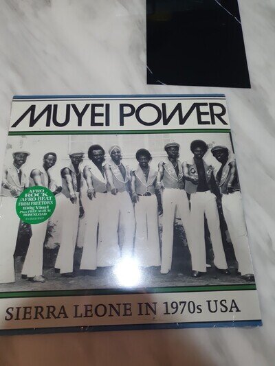 Muyei Power - Sierra Leone In 1970s USA Vinyl LP (Soundway 2014) - SEALED New