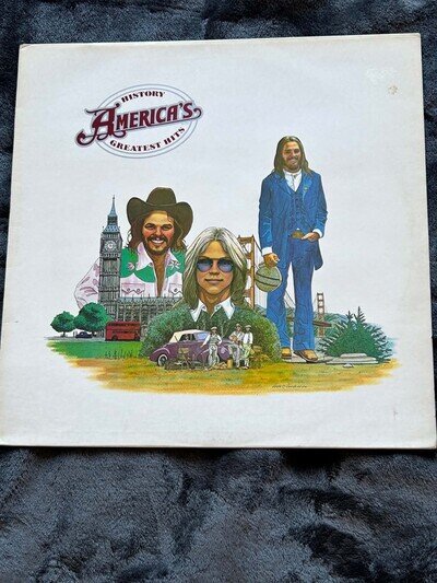 America History Americas Greatest Hits Vinyl LP K56169 UK 1975