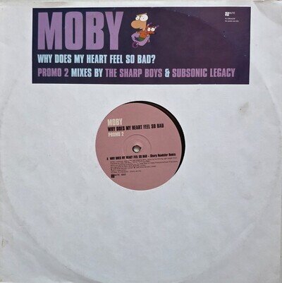 Moby - Why Does My Heart Feel So Bad? (Tiesto) (Promo 2) 12" Promo