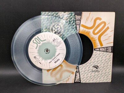 MOBY New Dawn Fades/All That I Need 45rpm 7" Single - SOL-457 1994