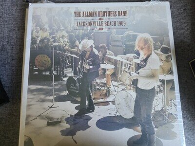BRAND NEW.The Allman Brothers Band - Jacksonville Beach 1969. 2021 Release 2X LP