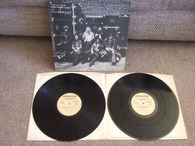 THE ALLMAN BROTHERS BAND - At Fillmore East - UK 70's REISSUE 2-LP **EX/EX**