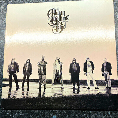 Vintage 1990 The Allman Brothers Band 12 inch Vinyl Tested Great Condition