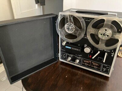 Rare Akai 1721L Stereo Reel To Reel Tape Recorder 2 speeds - Japan - Working