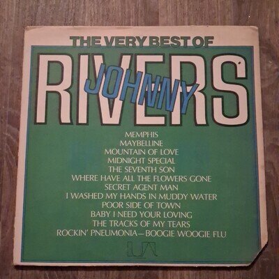 Johnny Rivers - The Very Best of Johnny Rivers - LA253-G 12" vinyl LP album