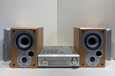 Denon DRAF101 HiFi Amp Receiver Speakers Fully Working with Instructions Manuals