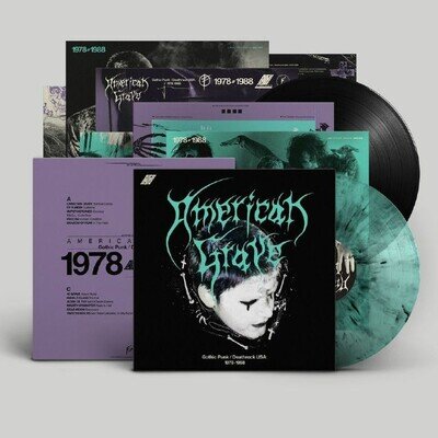 VARIOUS - American Grave: Gothic Punk & Death Rock USA - Vinyl (2xLP)