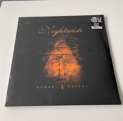 Nightwish - HUMAN. :II: NATURE. Gold Vinyl 3LP Unique Pressing Brand New Sealed