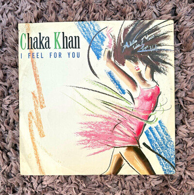 Chaka Khan I Feel For You 1984 12" 45RPM Single Warner Bros. W 9209 T Remix