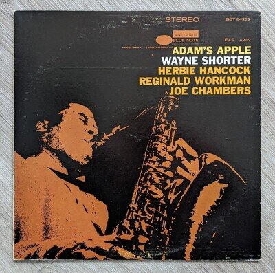 Wayne Shorter Adam's Apple Blue Note 84232 Liberty Stereo EXC+