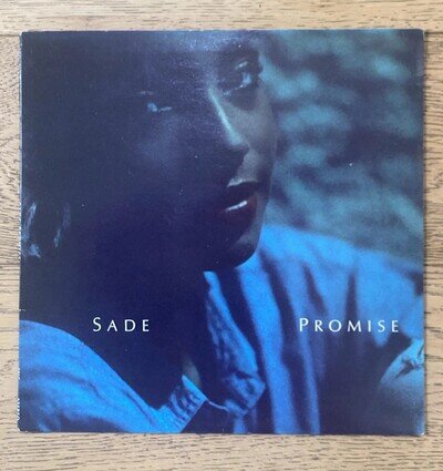 Sade Promise Epic 1985 12" Black Vinyl LP 33 RPM Stereo Robin Millar EPC 86318