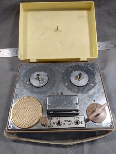 Vintage Benkson 68 / Homey HR-408A Tape Recorder Fully Working Thunderbirds