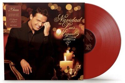 LUIS MIGUEL Navidad LP Album Red Vinyl NEW SEALED 2026 Mexico 20th ANNIVERSARY