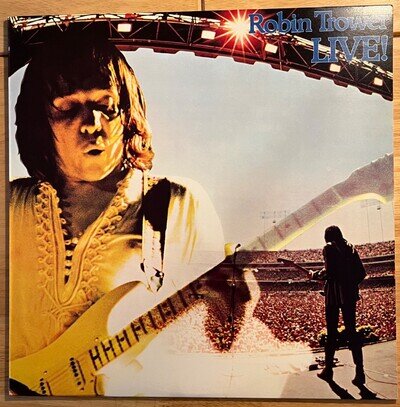 Robin Trower - Live! - Vinyl LP - EX/EX