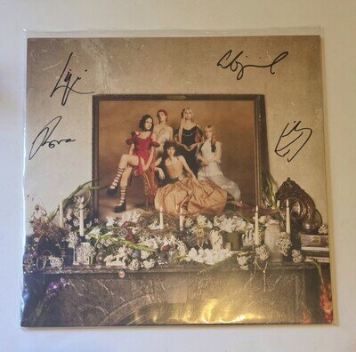 The Last Dinner Party Prelude To Ecstasy SIGNED Oxblood Colored Vinyl New