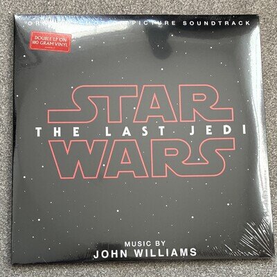 John Williams Star Wars: The Last Jedi 2017 Soundtrack 180g Sealed 2LP