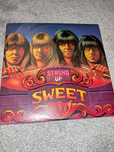 Sweet Strung Up-Vinyl Record - loft find! Rare artwork great colour! UK