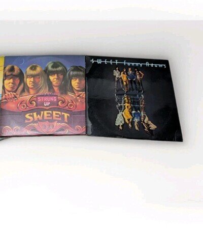 Sweet X 2 Vinyl album bundle! Record - loft Rare! UK 1 IS FIRST PRESS!! A1-B1