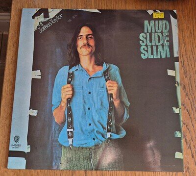 James Taylor - Mud Slide Slim LP vinyl UK 1980s Warners