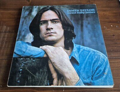 JAMES TAYLOR - SWEET BABY JAMES LP WS 1843 WARNER BROS 1970 VG!