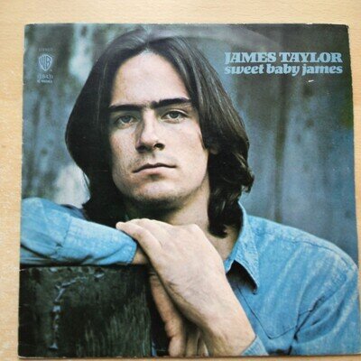 JAMES TAYLOR - SWEET BABY JAMES - UK LP - 1972 - K 46043 - VG+