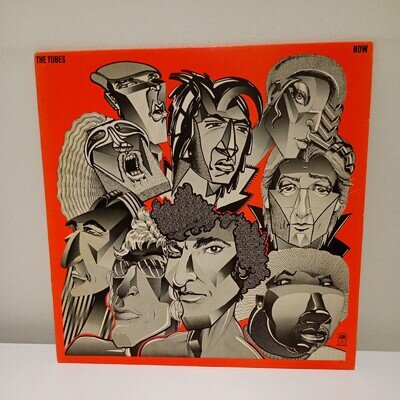 The Tubes - Now, LP, A&M Records, 1977 UK vinyl album. Insert