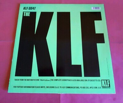 THE KLF WHAT TIME IS LOVE PURE TRANCE 12" SINGLE
