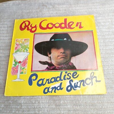 Ry Cooder - Paradise & Lunch - LP - Ex