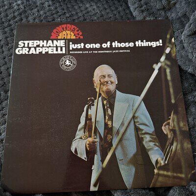 Stephane Grappelli Just On of Those Things Vinyl LP
