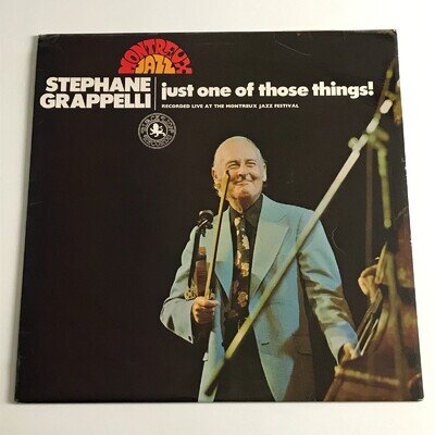Stéphane Grappelli - Just One Of Those Things! LP Record – 2460 211 VG+/VG+