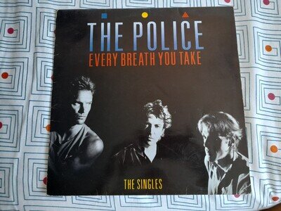 The Police 'Every Breath You Take' Singles Vinyl LP 1986