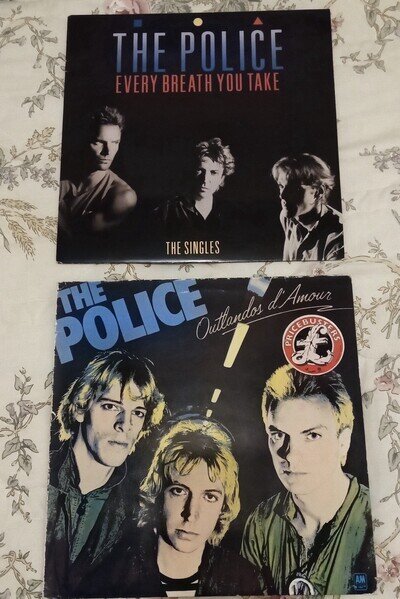 The Police The Singles/Outlandos 2 x vinyl records LPs