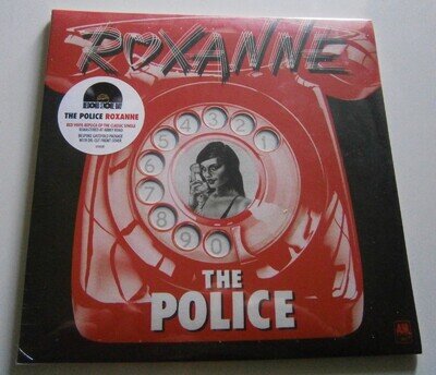 THE POLICE: ROXANNE (A&M) 2018 Record Store Day issue - Red Vinyl, New/Sealed
