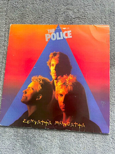 The Police Zenyatta Mondatta 1980 A&M 12" Vinyl LP New Wave Rock