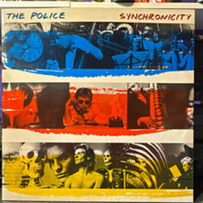 The Police Synchronicity 1983 A&M Rock New Wave 12" Black Vinyl LP 33RPM