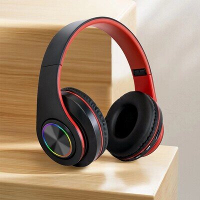 Wireless Headphones Bluetooth 5.3 Noise Cancelling Over-Ear Stereo Earphones
