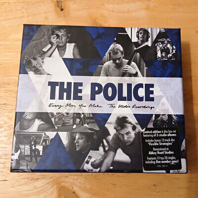 The Police Every Move You Make Studio Recordings Limited Remastered Box CD Set