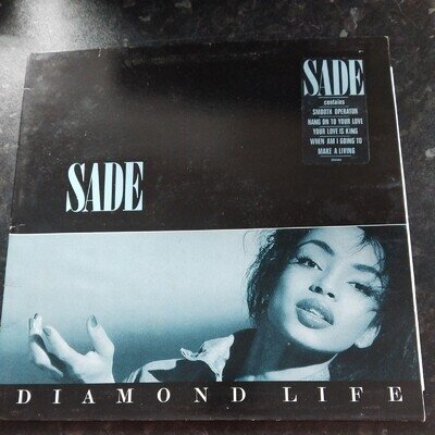 Sade - Diamond Life - Gatefold Vinyl Record LP Album - 1984 Epic - EPC 26044
