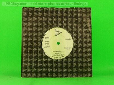 SPYRO GYRA MORNING DANCE (COMPANY SLEEVE) (137) 7" INFINITY